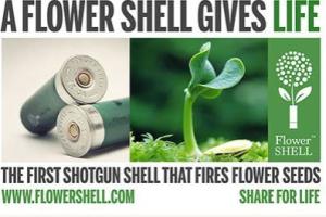 Flower Shells: Shotgun Shells with Flower Seeds