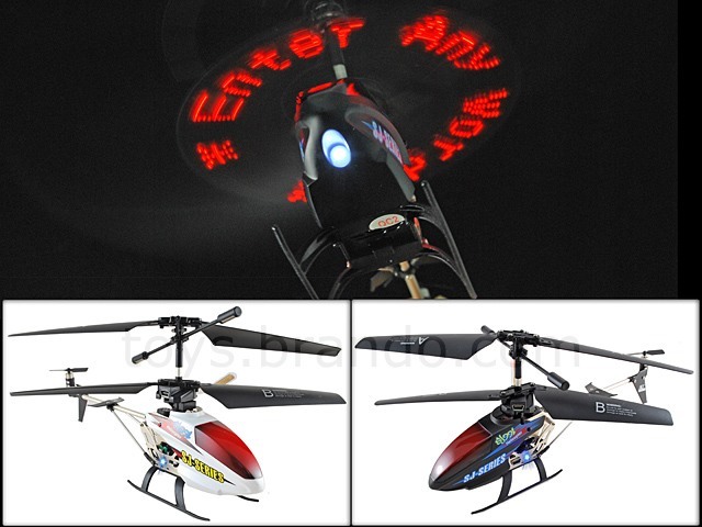 message helicopter