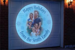 Holiday Greeting Outdoor Projector