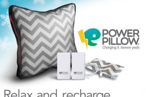 Power Pillow: Phone & Tablet Charger