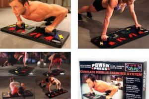 Power Press Push Up System Kicks Your Butt