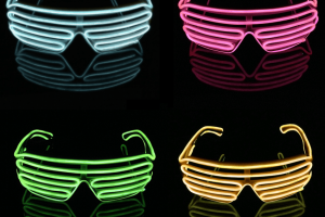 Audio Responsive Shutter Shades