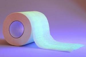 Glow-In-The-Dark Toilet Paper Roll