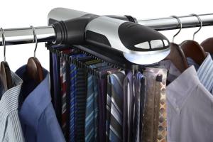 Motorized Tie Rack for Tie Collectors