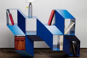 Optical Illusion 3-D Bookshelf