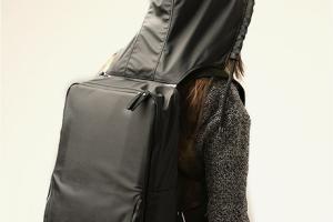 Backpack + Hoodie Hybrid