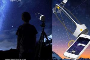 Newton App-Enhanced Telescope