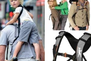 NOMIS: Piggyback Rider Standing Child Carrier