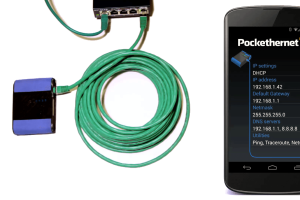 Pockethernet : Smartphone Connected Cable Tester & Network Analyzer