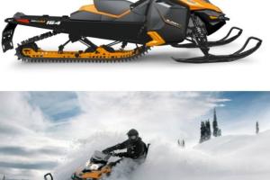 Ski-Doo Summit Snowmobile Rocks