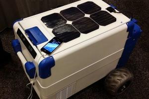 SolarCooler Solar-Powered Refrigerating Cooler