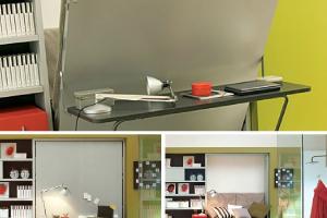 Ulisse Desk: Space Saving Wall Bed System