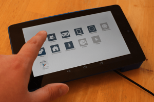 Soap Touch: Android-Powered Router w/ Touch Display