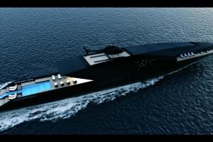 Black Swan Superyacht Rocks