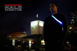 Halo Belt: LED Illuminated Safety Belt Keeps You Safe