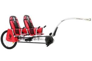 Weehoo iGo Pro Tag Along 2 Child Bicycle Trailer for Parents