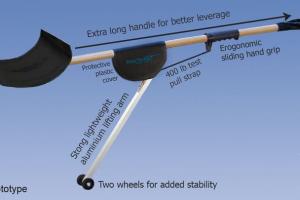 Easy Throw Shovel for Snow