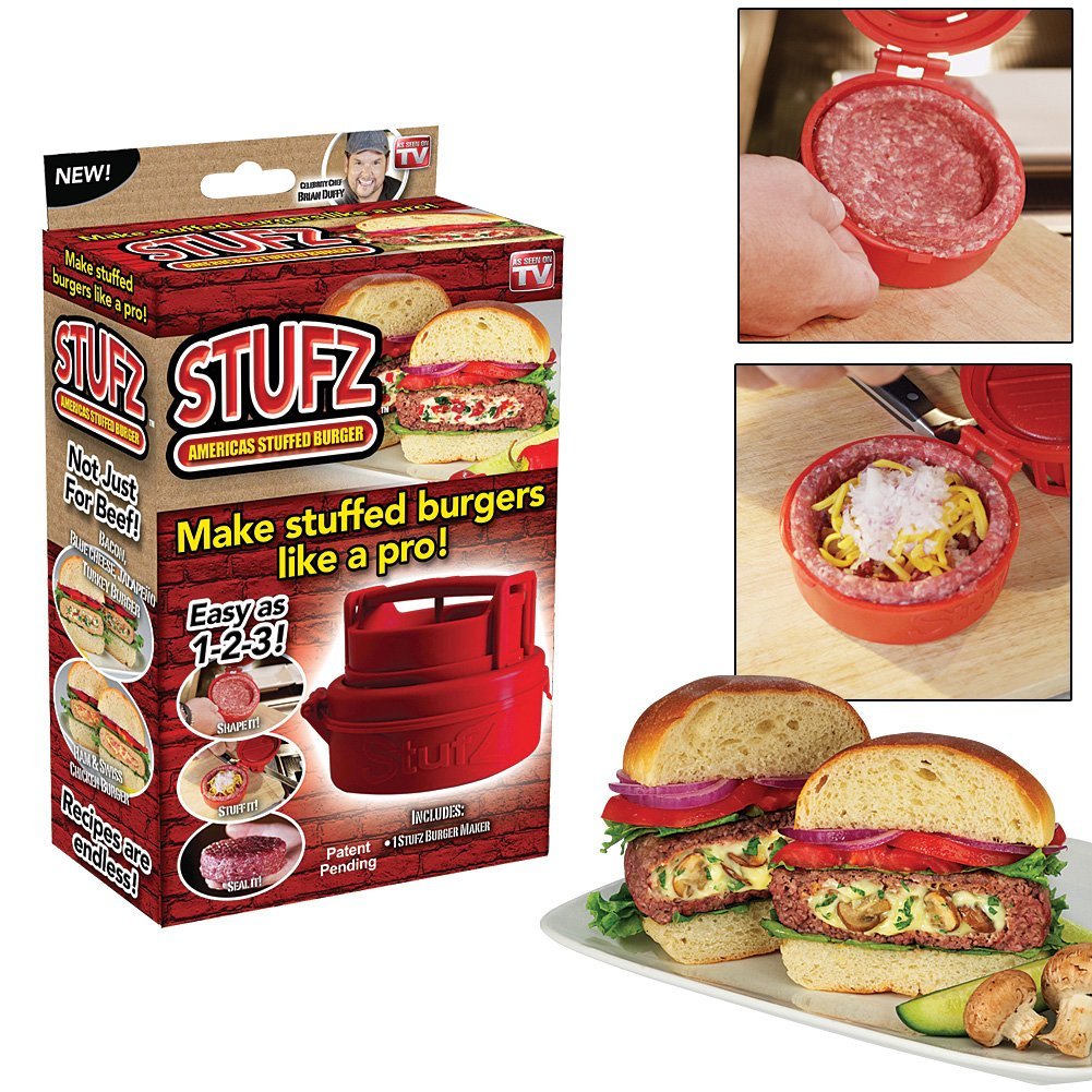 stuffed animal burger