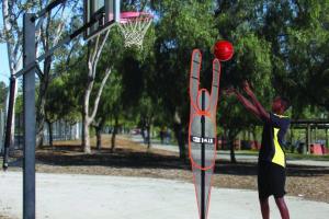 D-Man: Basketball Defensive Mannequin Improves Your Game