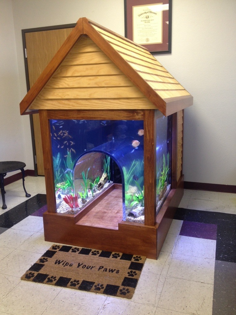 fish tank dog house