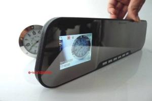 Gadgetworkz Car DVR Rear Mirror with Night Vision