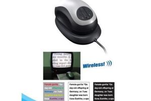 Wireless Electronic Reading Aid / Magnifier