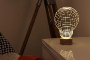 BULBING: Optical Illusion LED Lamp