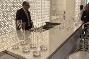$80K Table Hides a High Tech Kitchen