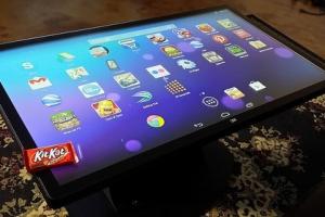 Ideum Multitouch Coffee Table with Android KitKat