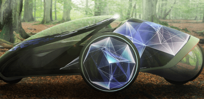 FV2: Tron-Like Concept Car by Toyota