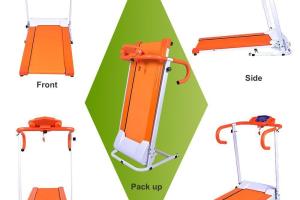 Folding, Portable Electric Treadmill