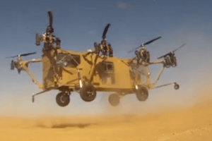 AT Black Knight Transformer “Flying Truck” Taking Flight