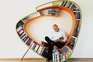 Bookworm Chair for Book Addicts