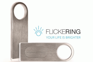 Flickering Light: Lightweight & Touch-sensitive