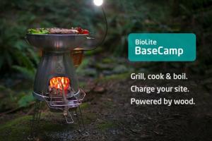 BioLite BaseCamp Stove: Turn Fire Into Power