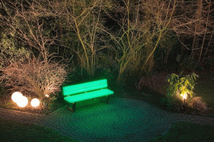 LED Bench: Remote Controlled & Color Changing