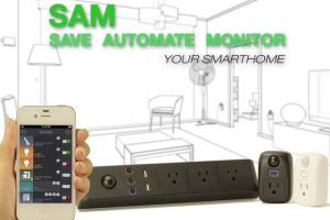 SAM: Home Automation with Temp/Light/Motion Sensors