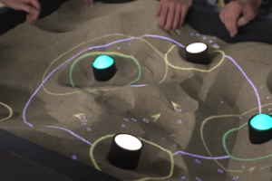 Sand Noise Device: Augmented Reality Sand Interface