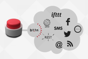 bttn: Internet Button with IFTTT, Social Media Support