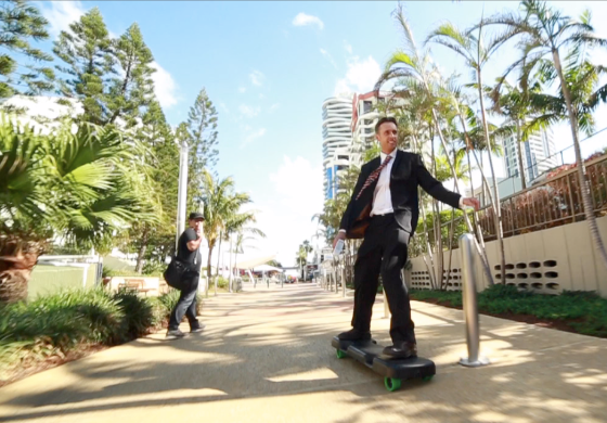 Caseboard Electric Skateboard: Carry It Like a Briefcase