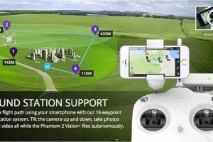 Ground Station for the Phantom 2 Vision: Program Flights