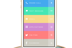 Ringly: Smart Ring Uses Vibration & Light for Notifications
