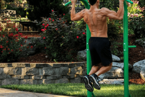 Stamina Outdoor Fitness Power Tower: Weatherproof