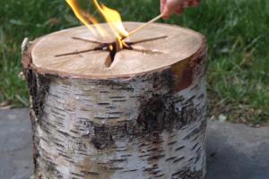Light n’ Go Bonfire Log for Camping