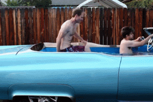 Carpool DeVille: 1969 Cadillac Hot Tub