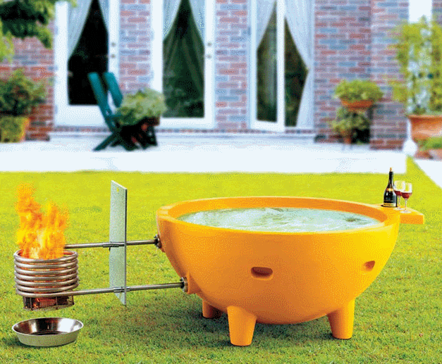 fire hot tub