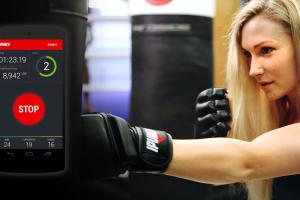 IPunch: iPhone / Android Compatible MMA Gloves