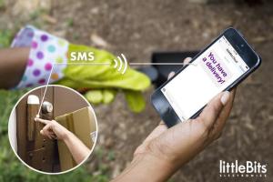 DIY LittleBits SMS Doorbell Notifies You When Rung