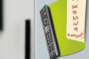 Sticky Pad Keeps Your Things Organized