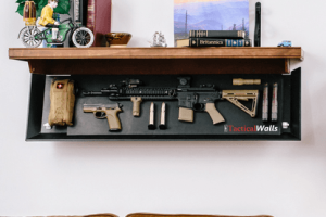 Tactical Walls Concealment Shelves for Guns